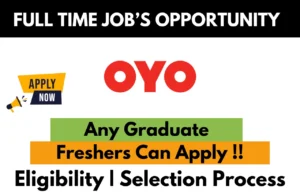 Oyo Recruitment Drive 2025
