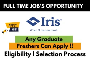 Iris Recruitment Drive 2025