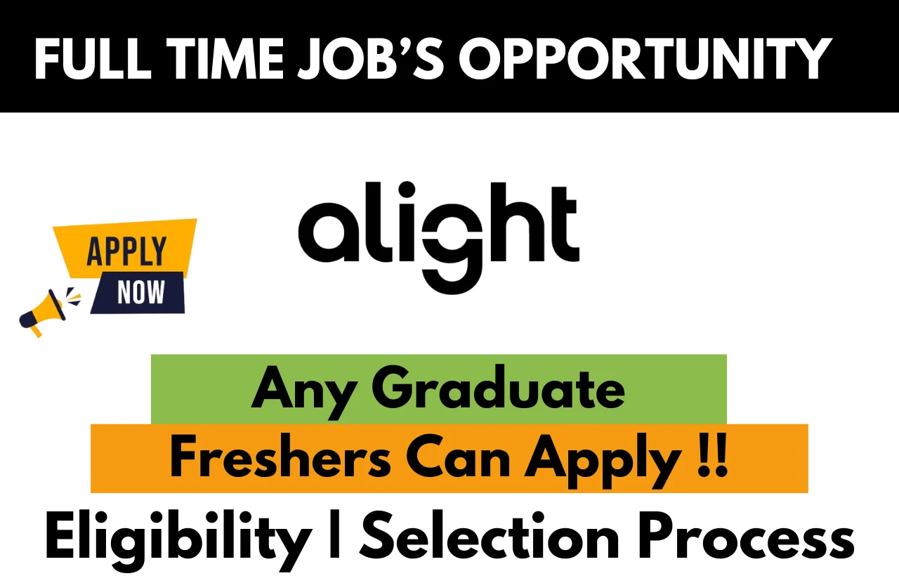 Alight Recruitment Drive 2025