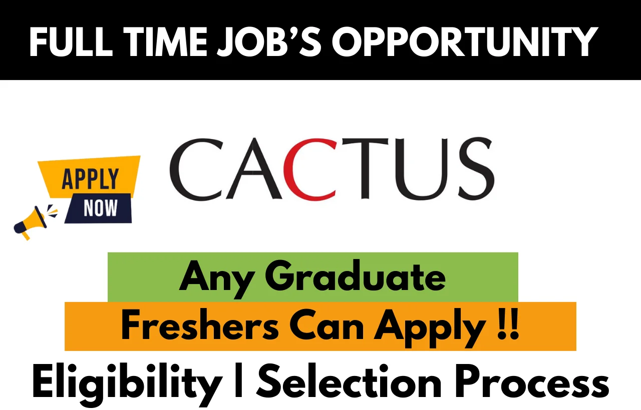 Cactus Communications Recruitment Drive 2025