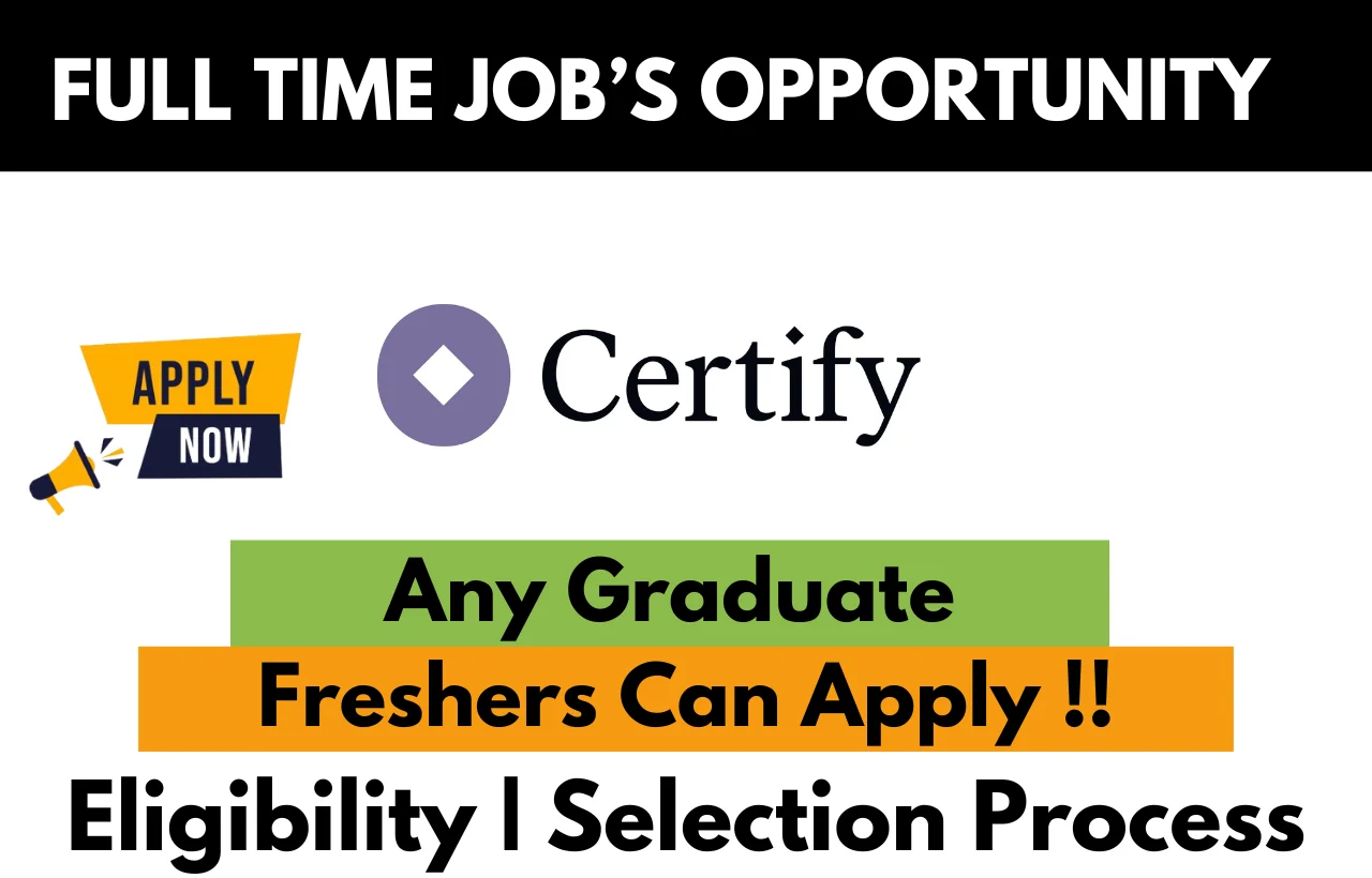 CertifyOS Recruitment Drive 2025