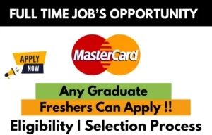 Mastercard Recruitment Drive 2025