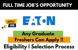 Eaton Recruitment Drive 2025