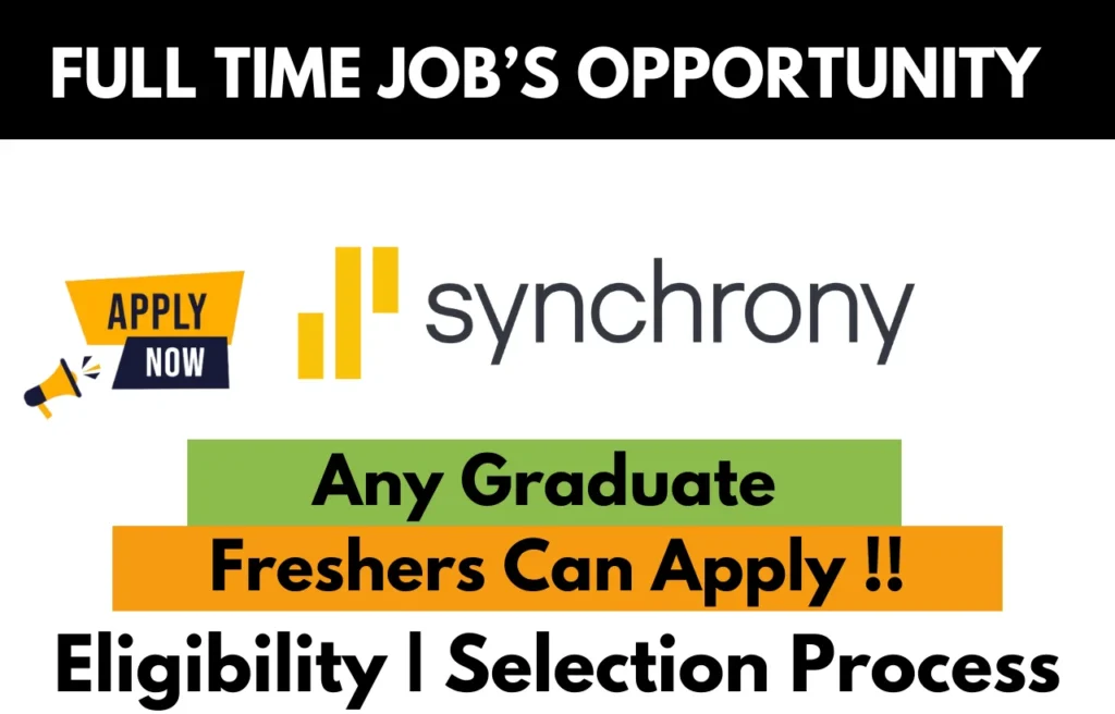 Synchrony Recruitment Drive 2025