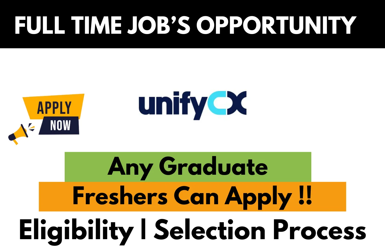 UnifyCX Recruitment Drive 2025