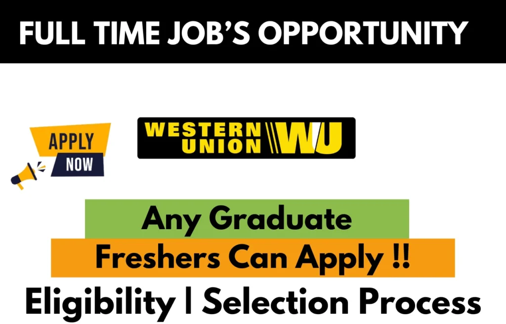 Western Union Recruitment Drive 2025