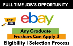 eBay Recruitment Drive 2025
