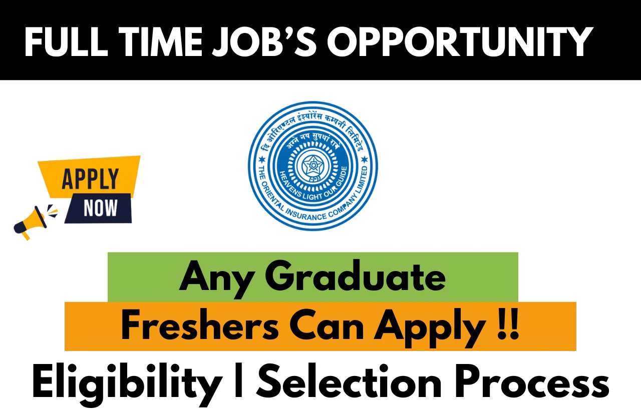 OICL Recruitment Drive 2025