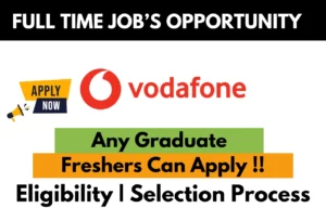 Vodafone Recruitment Drive 2025