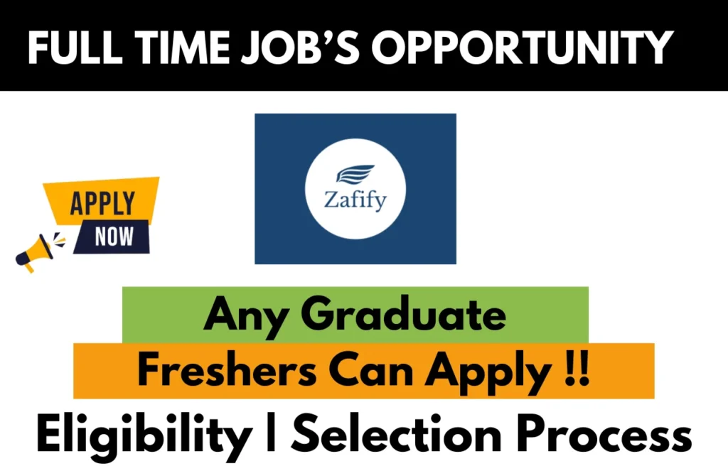 Zafify Recruitment Drive 2025