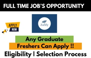Zafify Recruitment Drive 2025