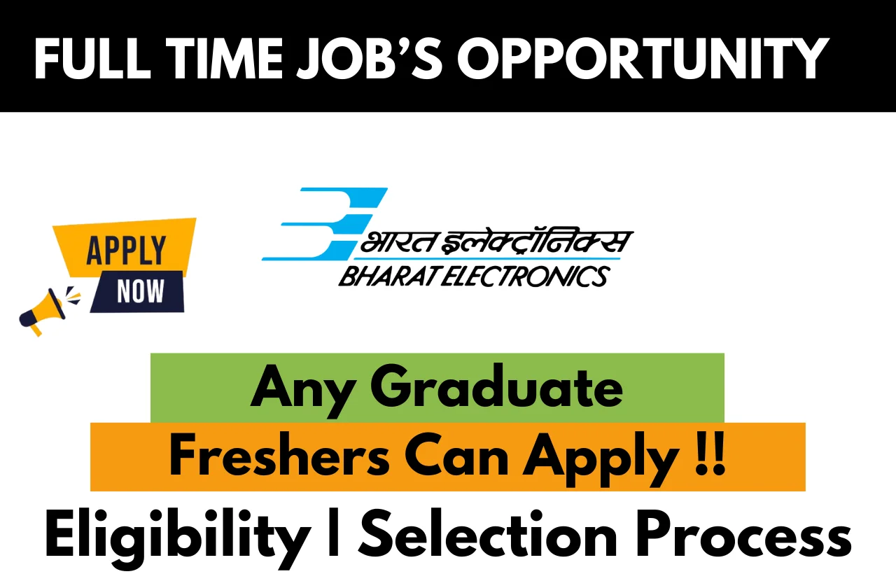 BEL Recruitment Drive 2025