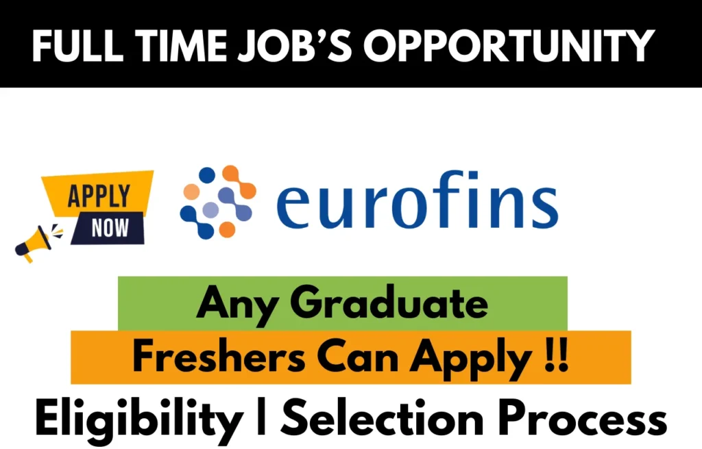 Eurofins Recruitment Drive 2025