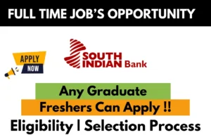 South Indian Bank Recruitment Drive 2025