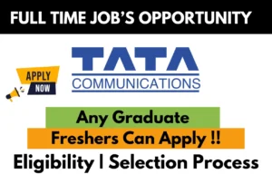 Tata Communication Recruitment Drive 2025