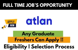Atlan Recruitment Drive 2025