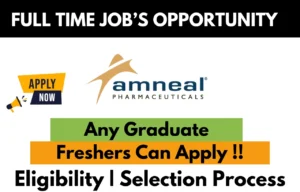 Amneal Pharmaceuticals Recruitment Drive 2025