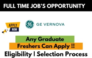 GE Vernova Recruitment Drive 2025
