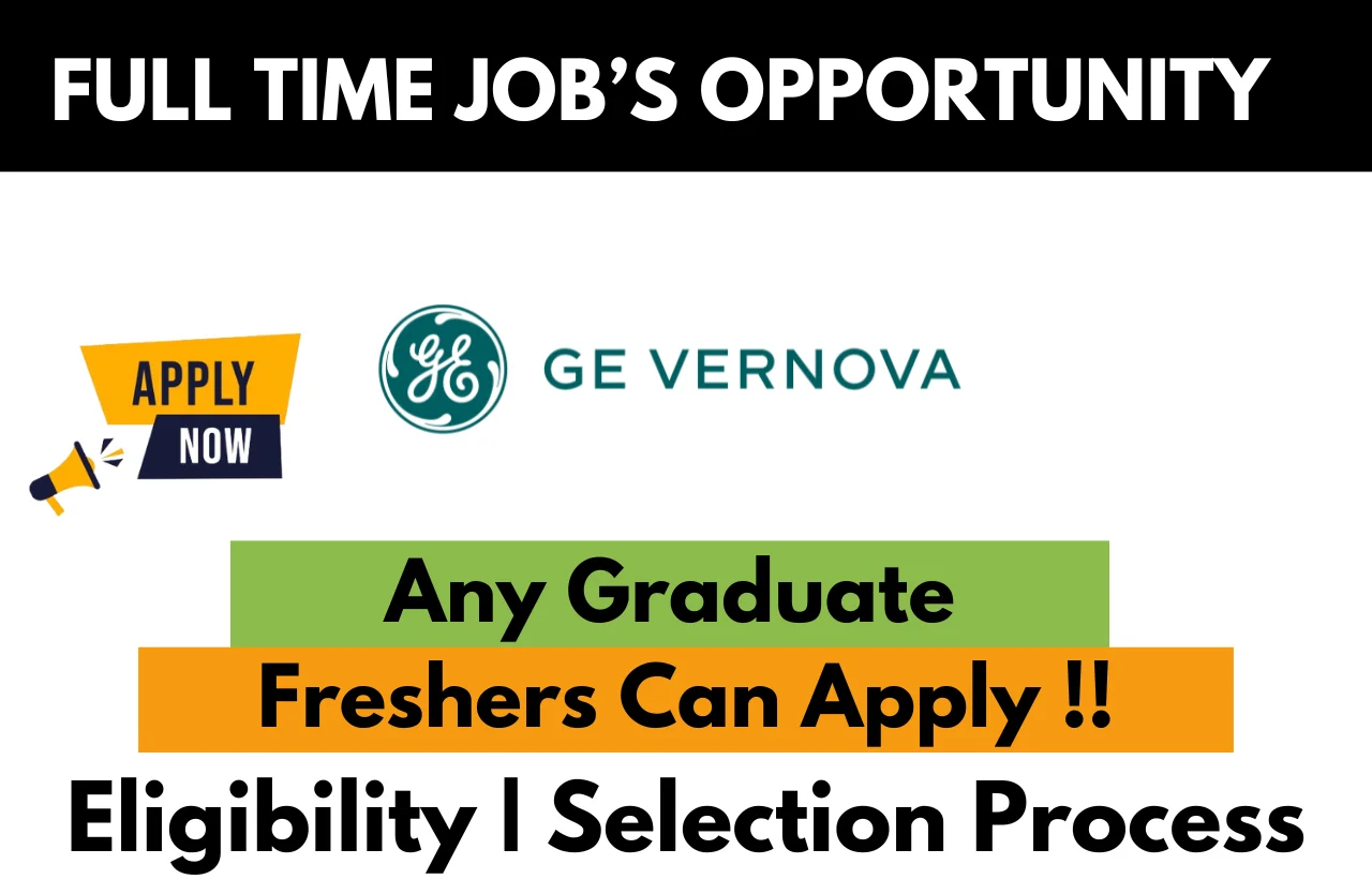 GE Vernova Recruitment Drive 2025