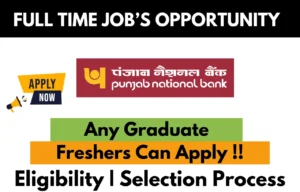 Punjab National Bank Recruitment Drive 2025