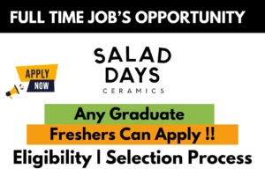 Salad Days Recruitment Drive 2025