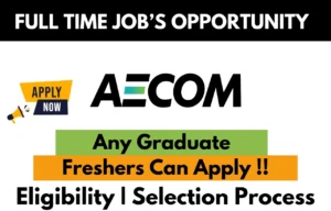 Aecom Recruitment Drive 2026