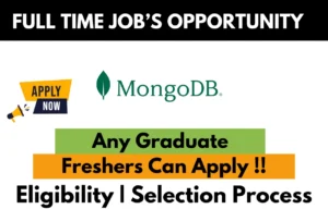 MongoDB Recruitment Drive 2026