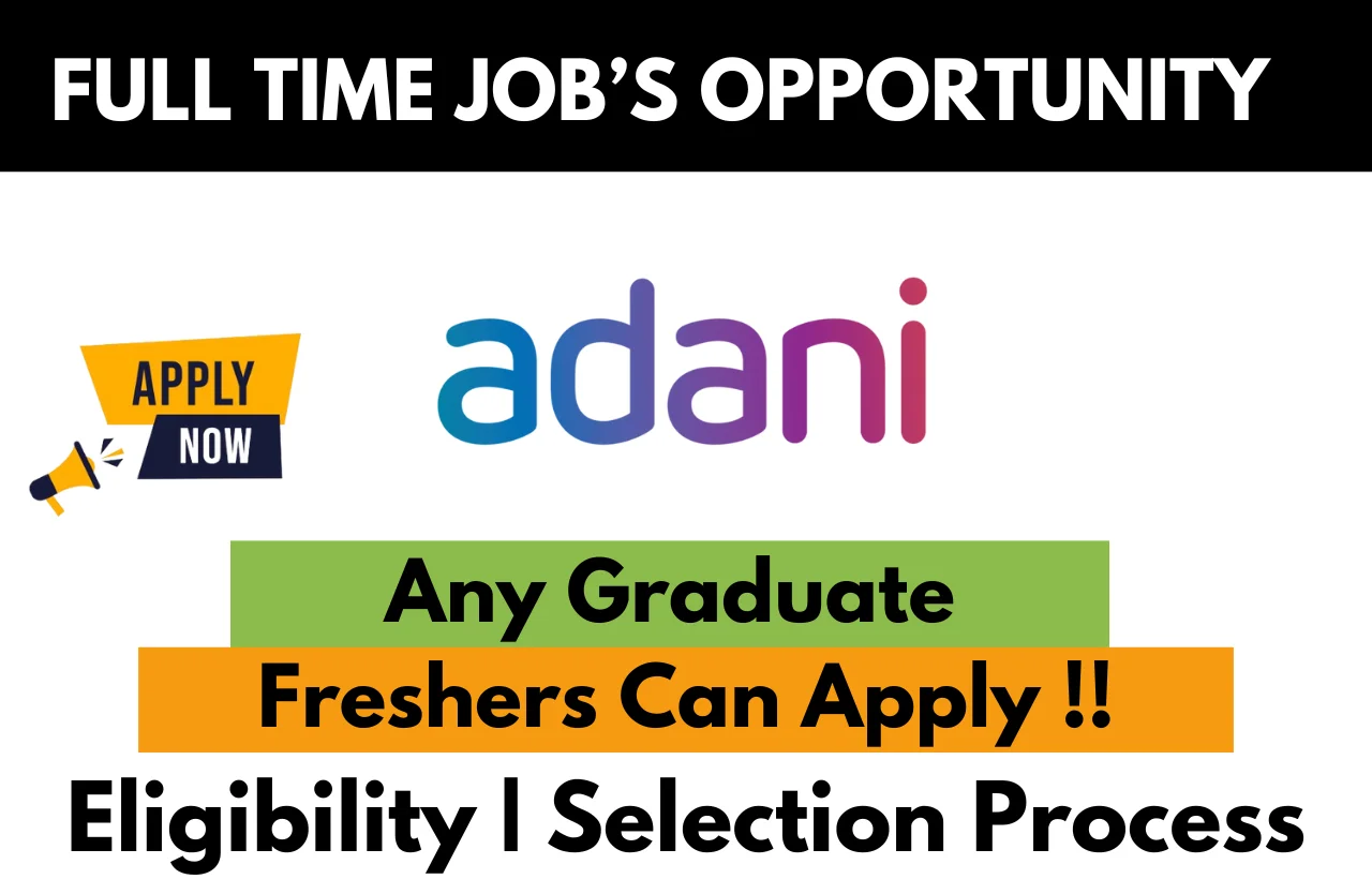 Adani Recruitment Drive 2025