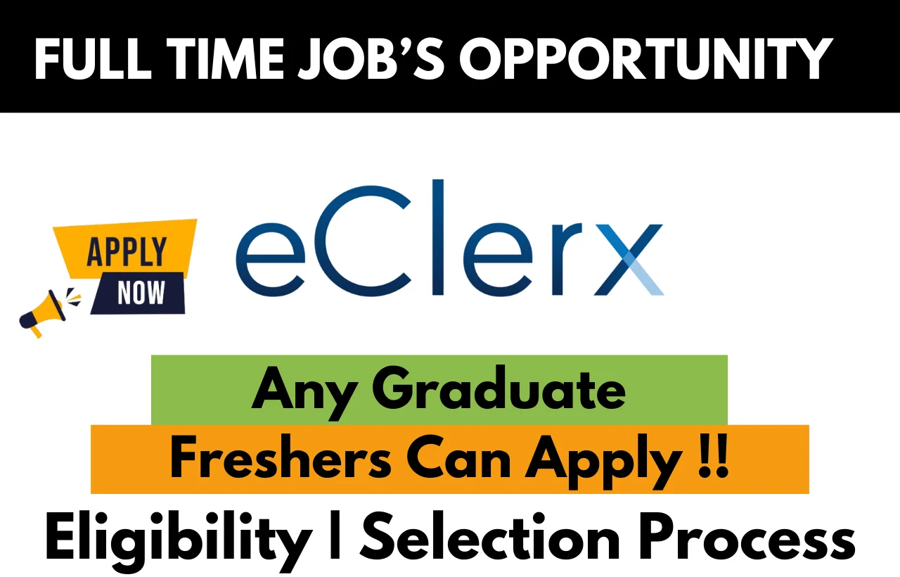 eClerx Recruitment Drive 2026
