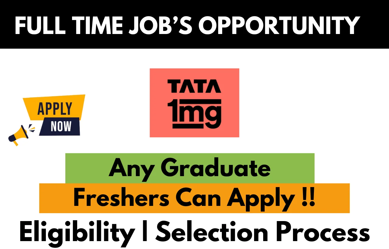 Tata 1mg Recruitment Drive 2026