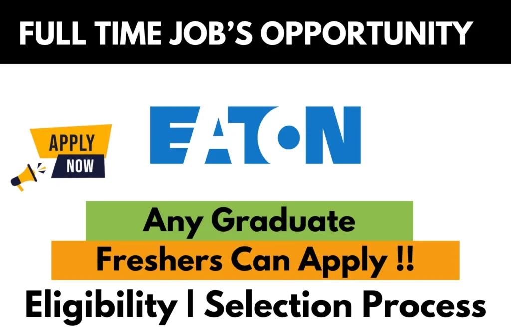 Eaton Recruitment Drive 2026