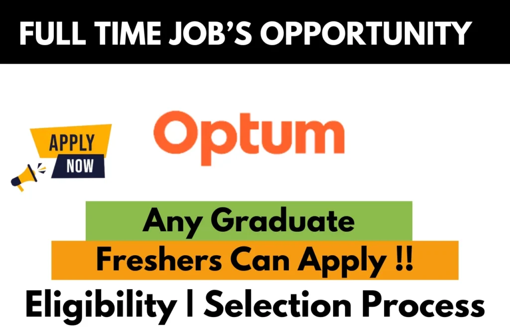 Optum Recruitment Drive 2026