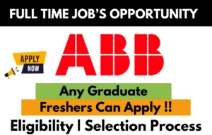 ABB Recruitment Drive 2026