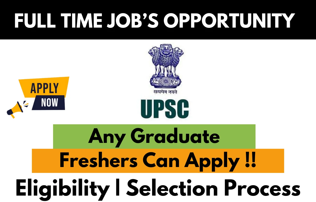 UPSC Recruitment Drive 2026