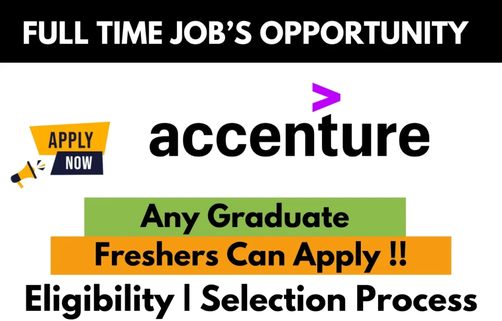 Accenture Recruitment Drive 2026