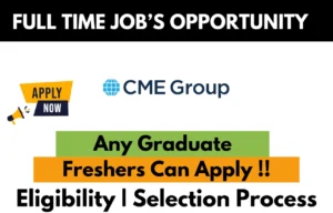 CME Group Recruitment Drive 2026
