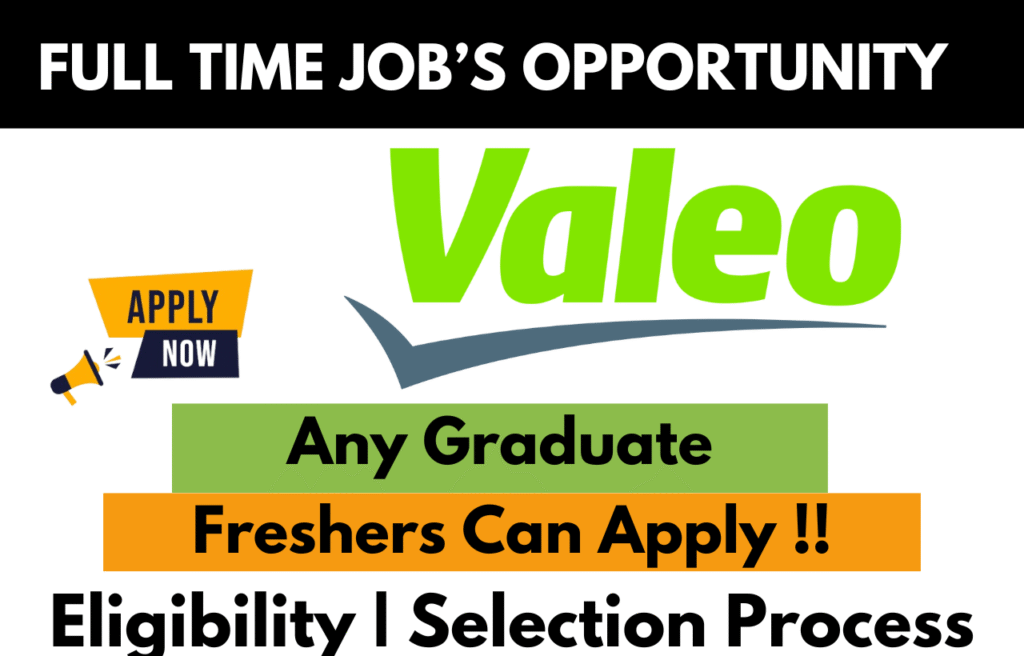 Valeo Recruitment Drive 2026