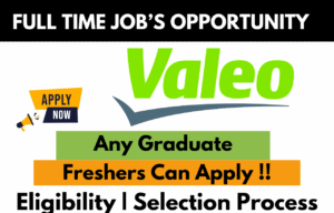 Valeo Recruitment Drive 2026