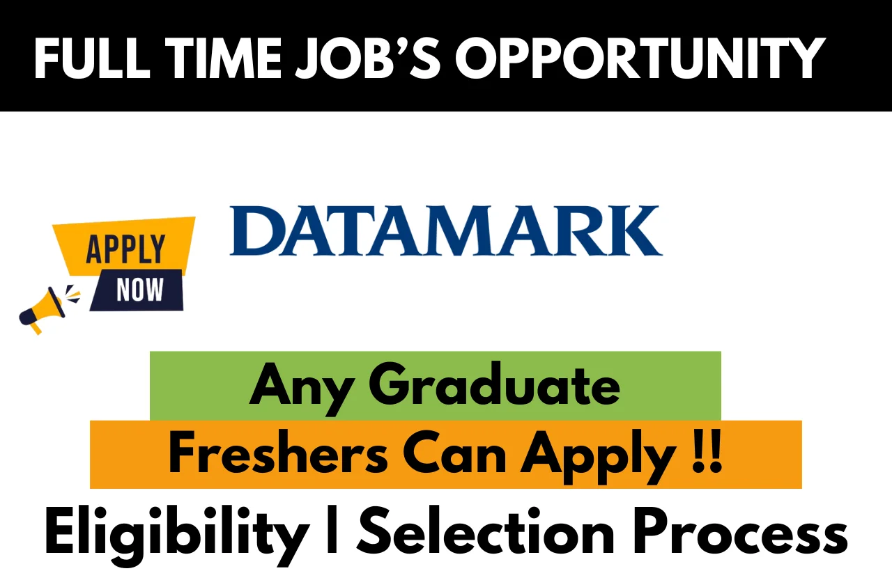 Datamark Recruitment Drive 2026