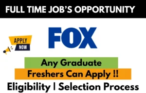 Fox Corporation Recruitment Drive 2026
