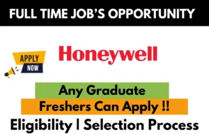 Honeywell Recruitment Drive 2026
