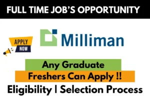 Milliman Recruitment Drive 2026