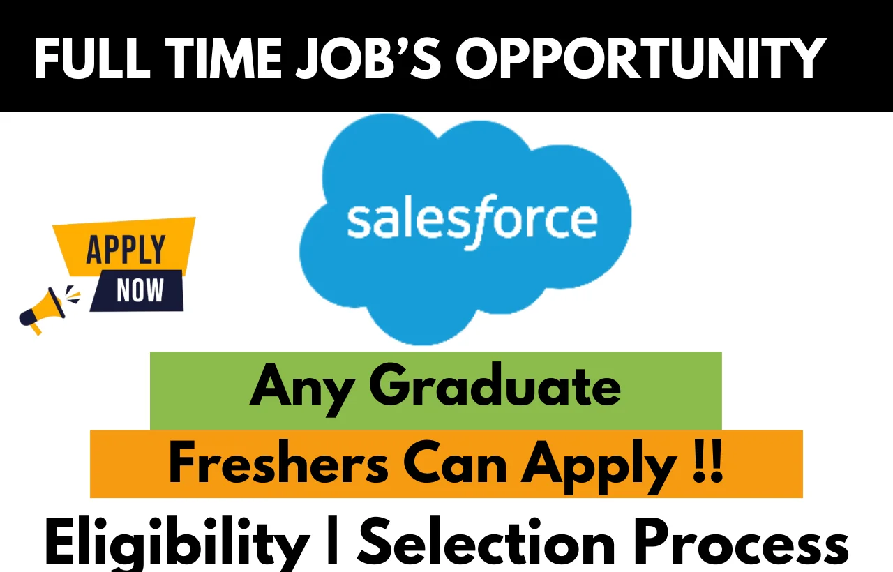 Salesforce Recruitment Drive 2026