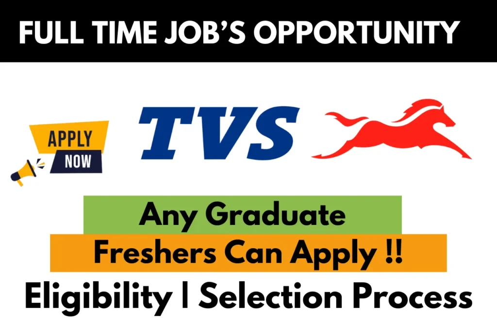TVS Recruitment Drive 2026