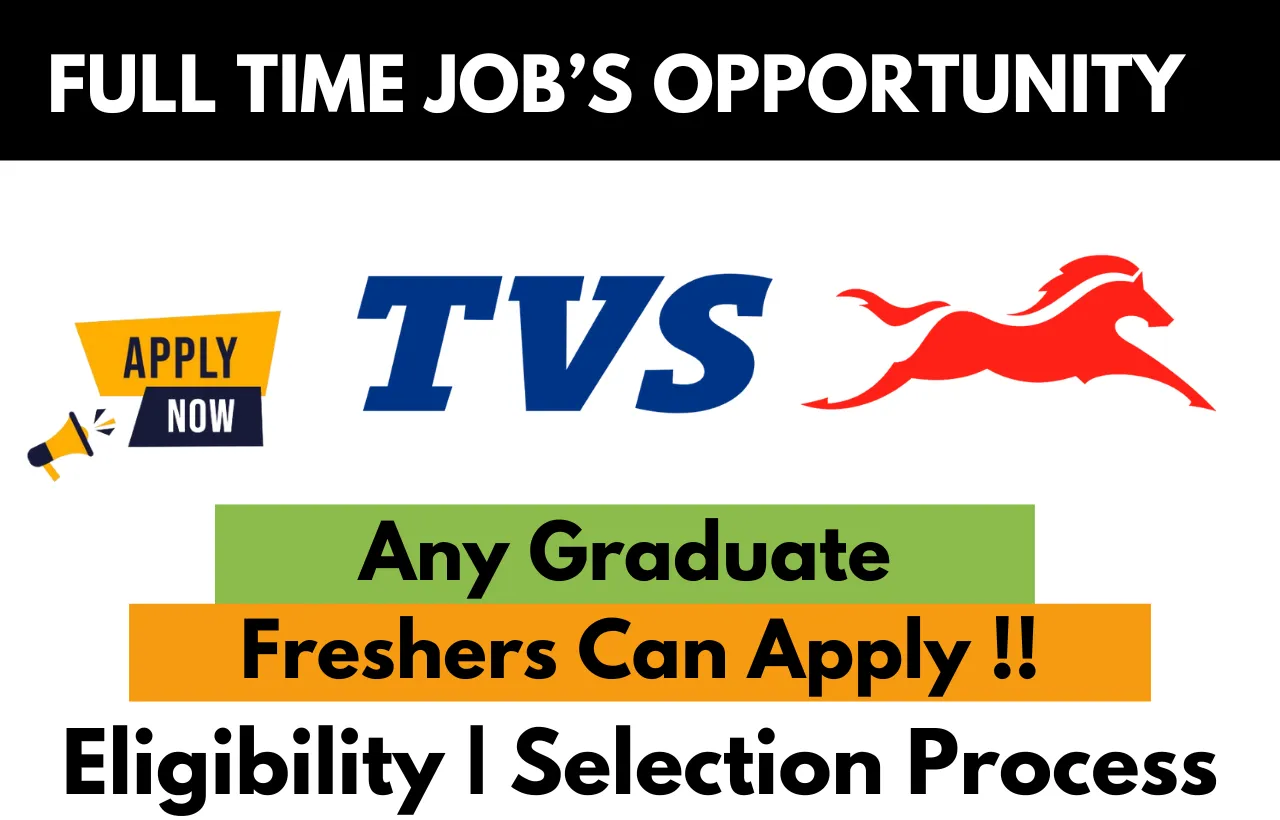 TVS Recruitment Drive 2026