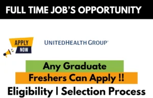 UnitedHealth Group Recruitment Drive 2026