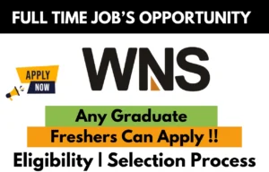WNS Recruitment Drive 2026
