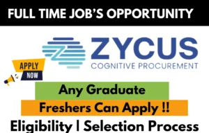 Zycus Recruitment Drive 2026