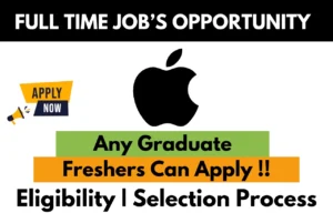 Apple Recruitment Drive 2026