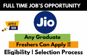 Jio Recruitment Drive 2026